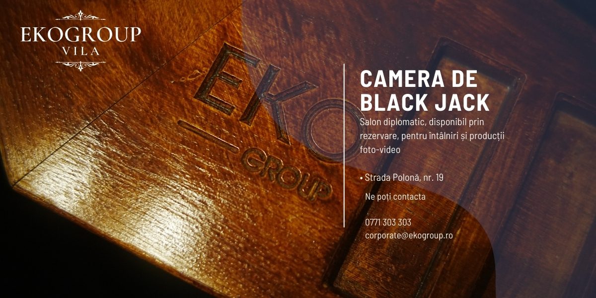 Camera de Black Jack: Salonul diplomatic exclusivist pentru experiențe private și producții de lux